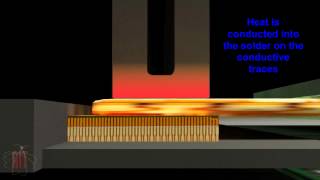 Pulse Heat Hotbar Soldering [upl. by Iclek]