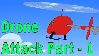 Drone Attack Part  1  Chimpoo Simpoo  Detective Funny Action Comedy Cartoon  Zee Kids [upl. by Refannej694]