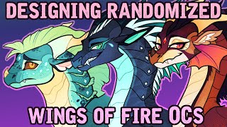 🌿Designing Randomized Wings Of Fire OCs🌿  PART 2 [upl. by Robma149]