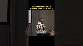 Colorados Warren Sapp is on Fire🔥 [upl. by Kannry]