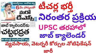 TG DSC updates Agriculture courses admission notification [upl. by Liatrice]