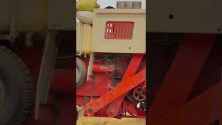 Pauna Pind…combine harvester tractor tractorvideo shortsfeed cartoon farming cartoon reels [upl. by Elauqsap]