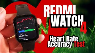 REDMI WATCH 4 Heart Rate Accuracy Test amp Review  You HAVE TO See This [upl. by Dranyer150]