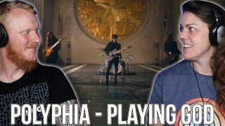 COUPLE React to Polyphia  Playing God  O B DAVE [upl. by Lucania]