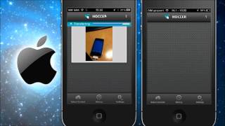 Dateien zwischen iPodiPhone übertagen  Hoccer AppStore App [upl. by Eitsud]