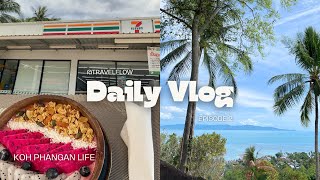 daily life in KOH PHANGAN  THAILAND VLOG 2  travelflow [upl. by Preston]