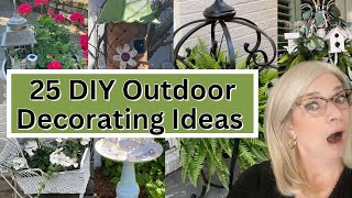 25 DIY Outdoor Projects to Transform Your Patio and Yard [upl. by Hgeilyak]