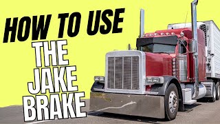 How to Use the Jake Brake on a Truck [upl. by Teeter]