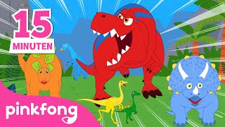 DinoKinderlieder Mix  Dinosaurier Lieder  Pinkfong Lieder für Kinder [upl. by Russian]