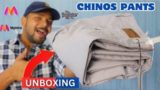 Roadster Chinos Pants for Men  Trousers  Unboxing and Review  Best Chinos for Men at Online [upl. by Scutt]