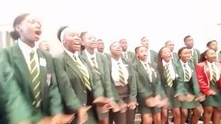 Greenside High School Choir sings quotkazi senzeni na [upl. by Rovaert790]