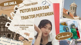 MATA KULIAH MOTOR BAKAR DAN TRAKTOR TEKNIK PERTANIAN [upl. by Hsreh]