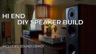 DIY Reference Quality Speaker Build How I built these amazing speakers and proper sound comparison [upl. by Glinys754]