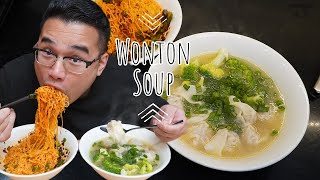 How To Make WONTON SOUP For WINTER [upl. by Anneirb]