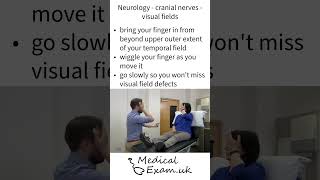 Neurology  visual fields examination paces [upl. by Ostraw]