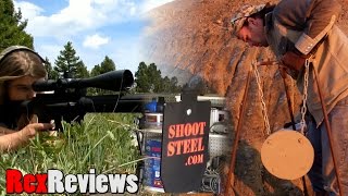 Why use AR500 for Long Range Rifle Targets Shoot Steel  Rex Reviews [upl. by Nairdna]