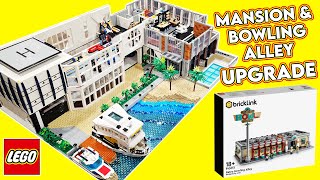 LEGO Mansion amp Bowling Alley Upgrades [upl. by Jose901]