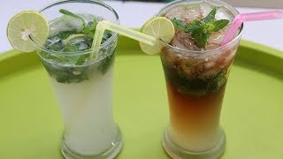 COLA MOJITO amp VIRGIN LEMON MOJITO RECIPE  NON ALCOHOLIC  HINDI [upl. by Foskett]