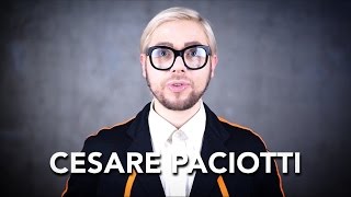 How to pronounce CESARE PACIOTTI [upl. by Dent721]