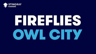 Fireflies  Owl City  KARAOKE WITH LYRICS [upl. by Ledua958]