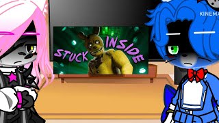 Fnaf 2 React two Stuck Inside song  My AU  Part 2 [upl. by Namas174]