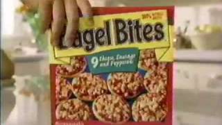 Bagel Bites Commercial 1996 [upl. by Lenor716]