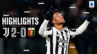 Juventus 20 Genoa  Cuadrado Scores Stunner Directly From Corner  Serie A Highlights [upl. by Anon]