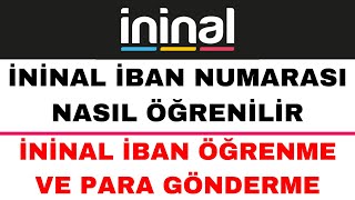 İninal İban Numarası Öğrenme  İninal Kart İban Numarası Öğrenme [upl. by Adnala]