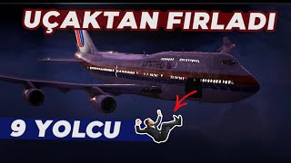 OKYANUS ÜZERİNDE UÇAKTAN FIRLADILAR  Dünyanın En Büyük Yolcu Uçaklarından quotBoeing 747quot Acil İniş [upl. by Garibull]