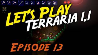 Episode 13 Lets Play Terraria 11  Brains [upl. by Crisey]