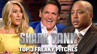 Shark Tank US  Top 3 Times The Sharks Were Freaked Out [upl. by Elvira]