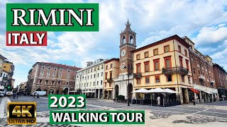 Rimini Italy 4K UHD Walking Tour [upl. by Anerol]