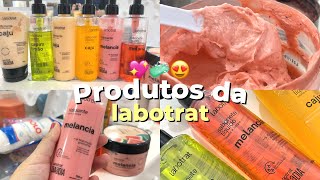 MEUS PRODUTOS DA LABOTRAT 💖🧴🧼 [upl. by Rothmuller]