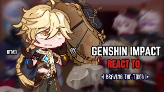 💛✨ Fontaine React to Aether switching elements 43  Gacha Club  Genshin Impact [upl. by Horowitz15]