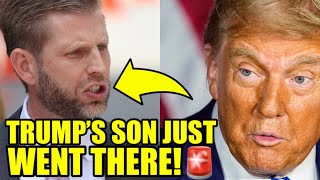 🚨Eric Trump Issues THREAT As CNN Drops BOMBSHELL On Trump [upl. by Roice]