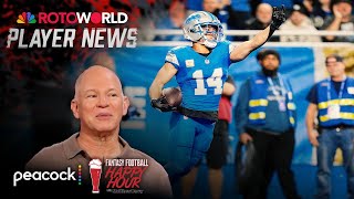 Lions entire offense Bo Nix lead Weekend Warriors  Fantasy Football Happy Hour  NFL on NBC [upl. by Dwan]