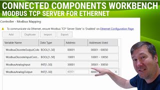 Turn a Micro800 into a Modbus TCP Server [upl. by Gaulin]