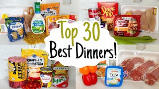 30 of the BEST Quick Dinner Recipes  Simply DELICIOUS Weeknight Meals Made EASY  Julia Pacheco [upl. by Jakie]