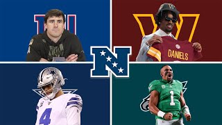 Who Is The Best QB In The NFC East w Phil and Matt Simms [upl. by Hcir]