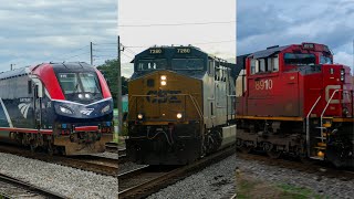 Railfanning Around Lakeland amp Plant City Florida ft CN Herzog amp More [upl. by Dee]