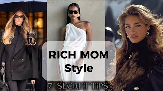 ✨How To Dress Like A Rich Woman✨ Rich Mom Wardrobe [upl. by Ithsav431]