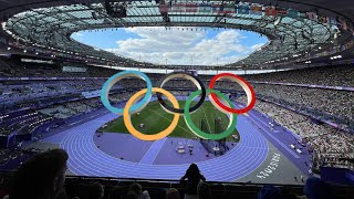 OLYMPIC GAMES PARIS 2024  Athletics at the Stade de France [upl. by Lohcin]