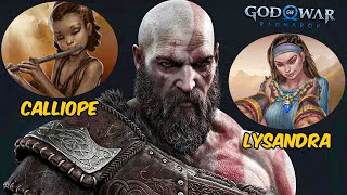 Kratos fala sobre Calliope e Lysandra sua família grega em God of War Ragnarok DLC Valhalla [upl. by Faustus369]