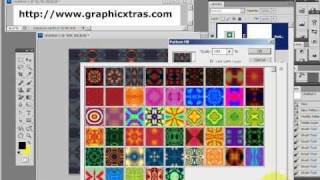 How To Use Fill Layer With Pattern Presets In Photoshop [upl. by Brainard907]