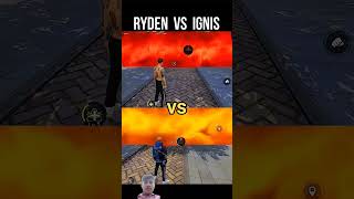 Ryden VS Ignis ability test after update freefire shorts ytshorts [upl. by Einattirb395]