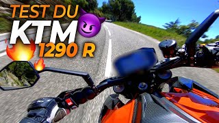 TEST DU KTM SUPERDUKE 1290R 🔥😈 DIABOLIQUE [upl. by Nosyd168]