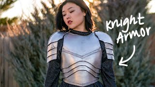 I Made Cosplay Knight Armor  Breastplate and Pauldrons EVA Foam Tutorial [upl. by Haggi]