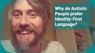 Why do Autistic people dislike person first language Autism OneTake Talks [upl. by Specht13]