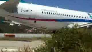 Skiathos Airport [upl. by Refinej954]