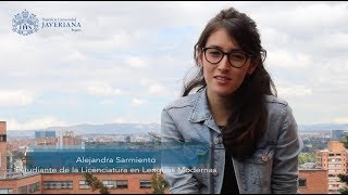 Licenciatura en Lenguas Modernas  Testimonio Alejandra Sarmiento  Estudiante [upl. by Mahgirb]